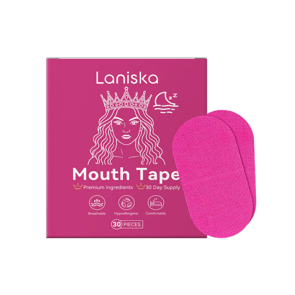 Laniska Lavender Stop Snoring Sleep Patch Enhance Breathing Easy Use Mouth Tape Children Adult Correction Night Sleep Care Patch Oasis Select 30pcs Boxed