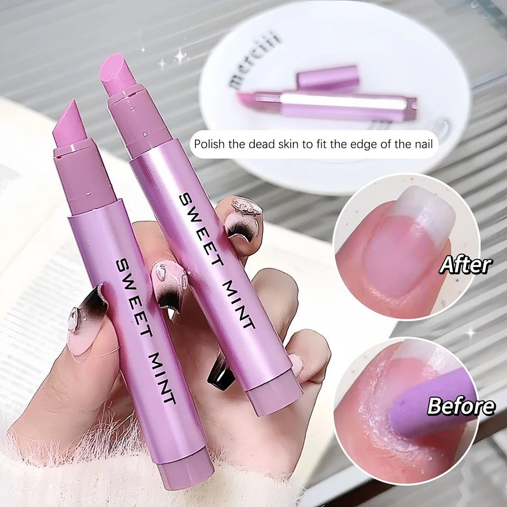3-in-1 Cuticle Oil Pusher Pen with Ceramic Tip | Nail Care