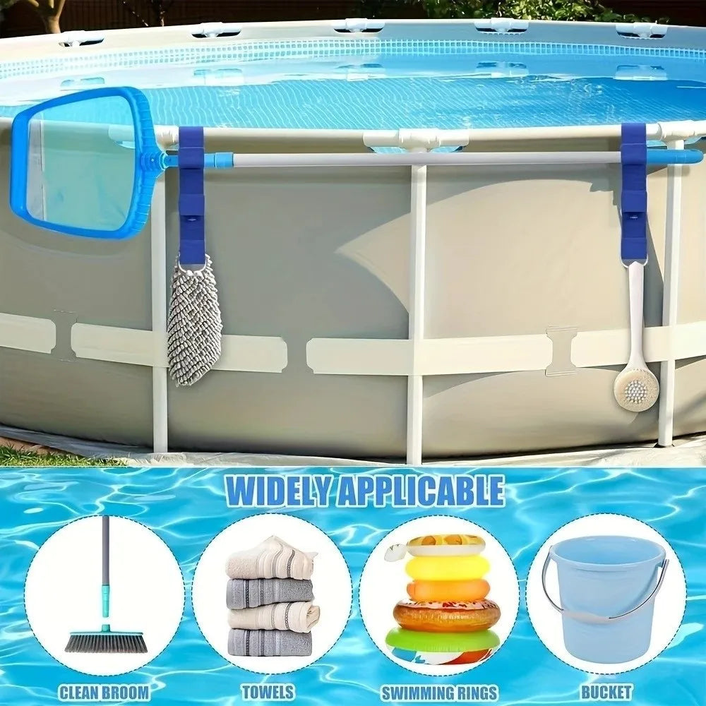 Adjustable Pool Pole Bracket – Multi-Use Hook Holder | Hot Tub