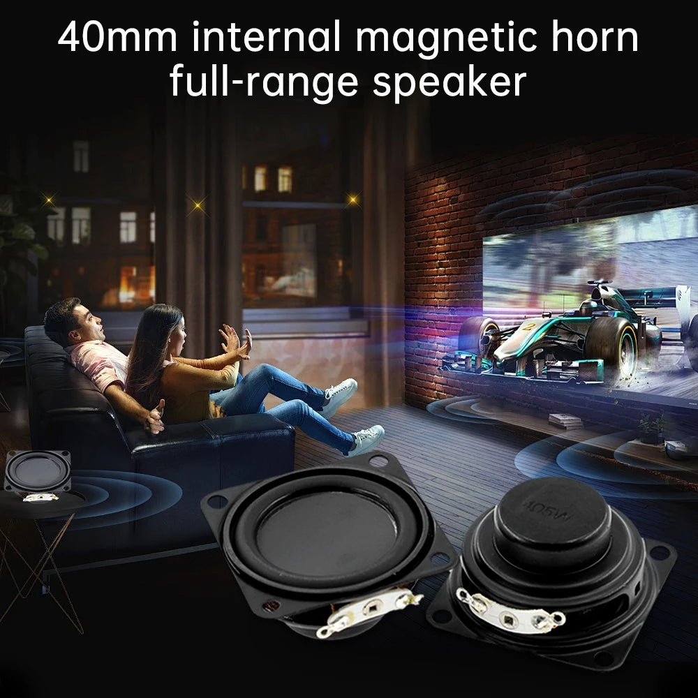 40mm internal Magnetic Speaker Full Frequency Speaker 16 Core 4 Euro 5W Square Bluetooth Speaker Oasis Select
