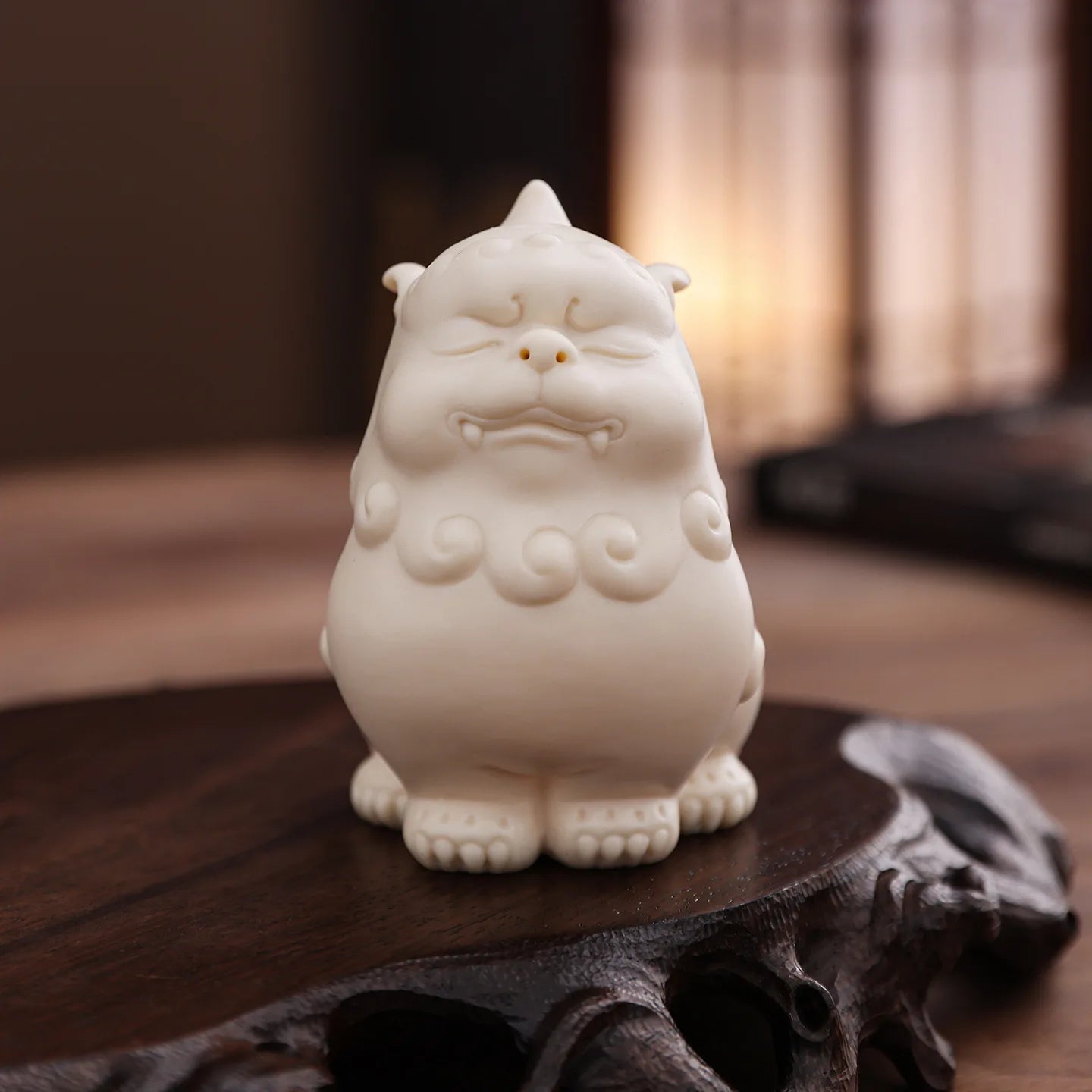 Porcelain Yellow Porcelain Tea Tray Tea Holder Tea Pet Incense Holder Business Gift Oasis Select