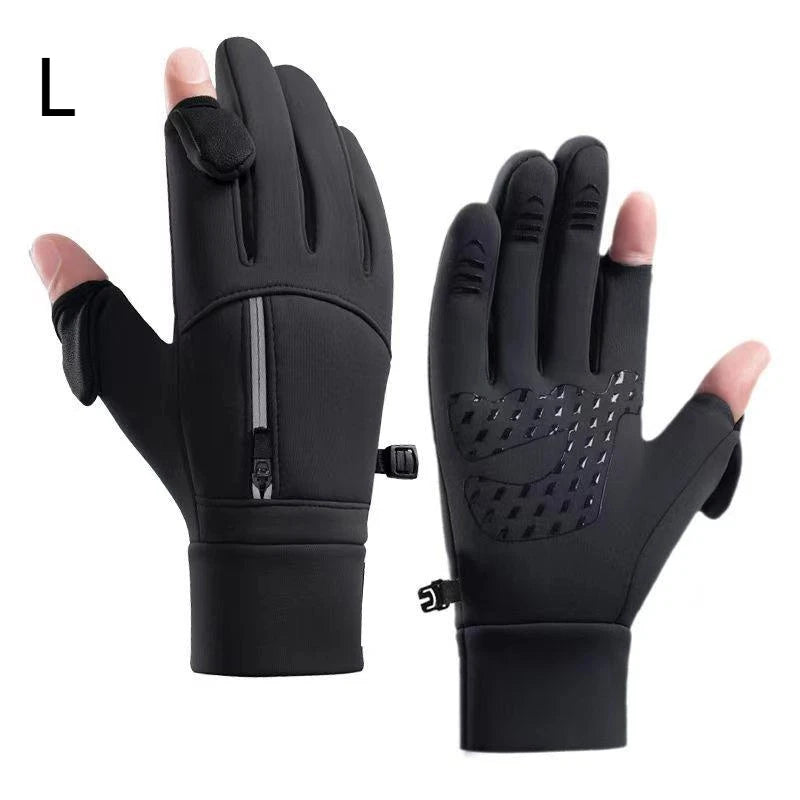 Waterproof Thermal Winter Gloves – Touchscreen Running & Cycling