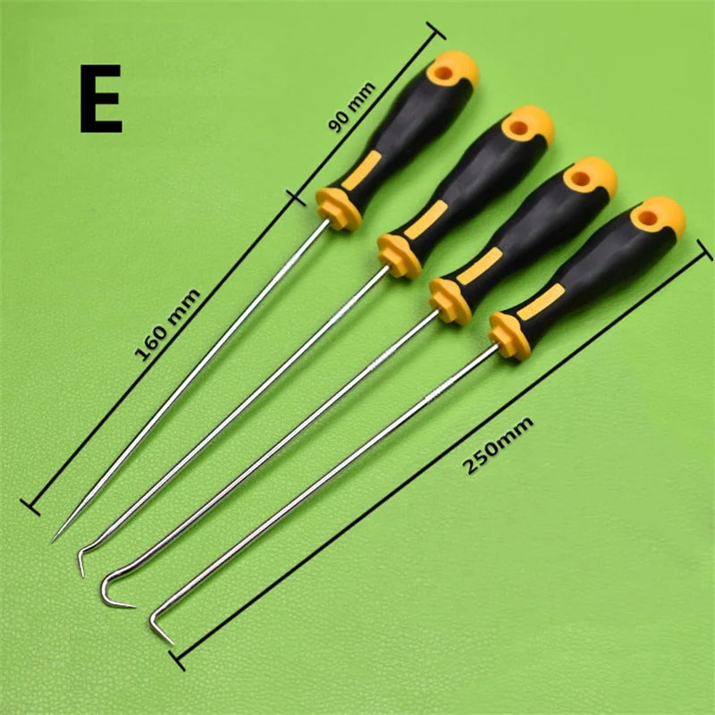 4-Pc Car O-Ring Oil Seal Removal Pick & Hook Tool Set Automotive Pick Tool Set Oasis Select E