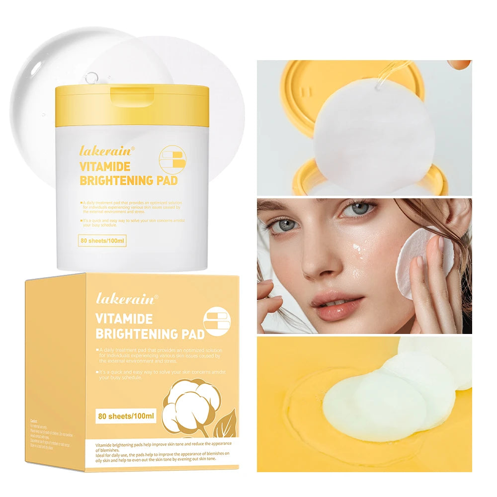Cotton Facial Pads Toner Pads with Centella Asiatica to Improve Uneven Skin Tone Vegan Face Gauze Pads 60 Pads Oasis Select