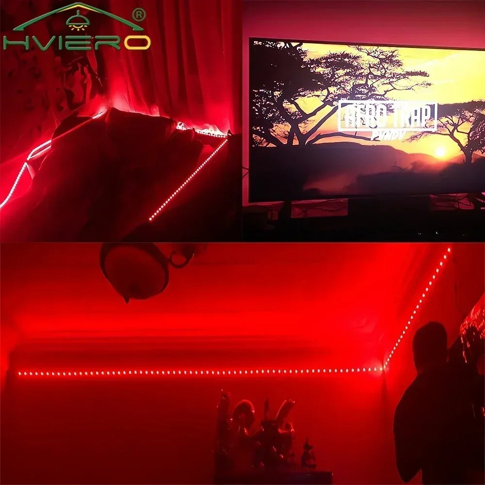 RGB LED Strip Light 2835 SMD 5M/10M | TV Backlight DC 12V