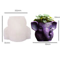 DIY Silicone Molds For Resin Casting: Aromatic Candle Cups, Vases, Storage Containers, Elephant Planters, And Plaster Cups Oasis Select White