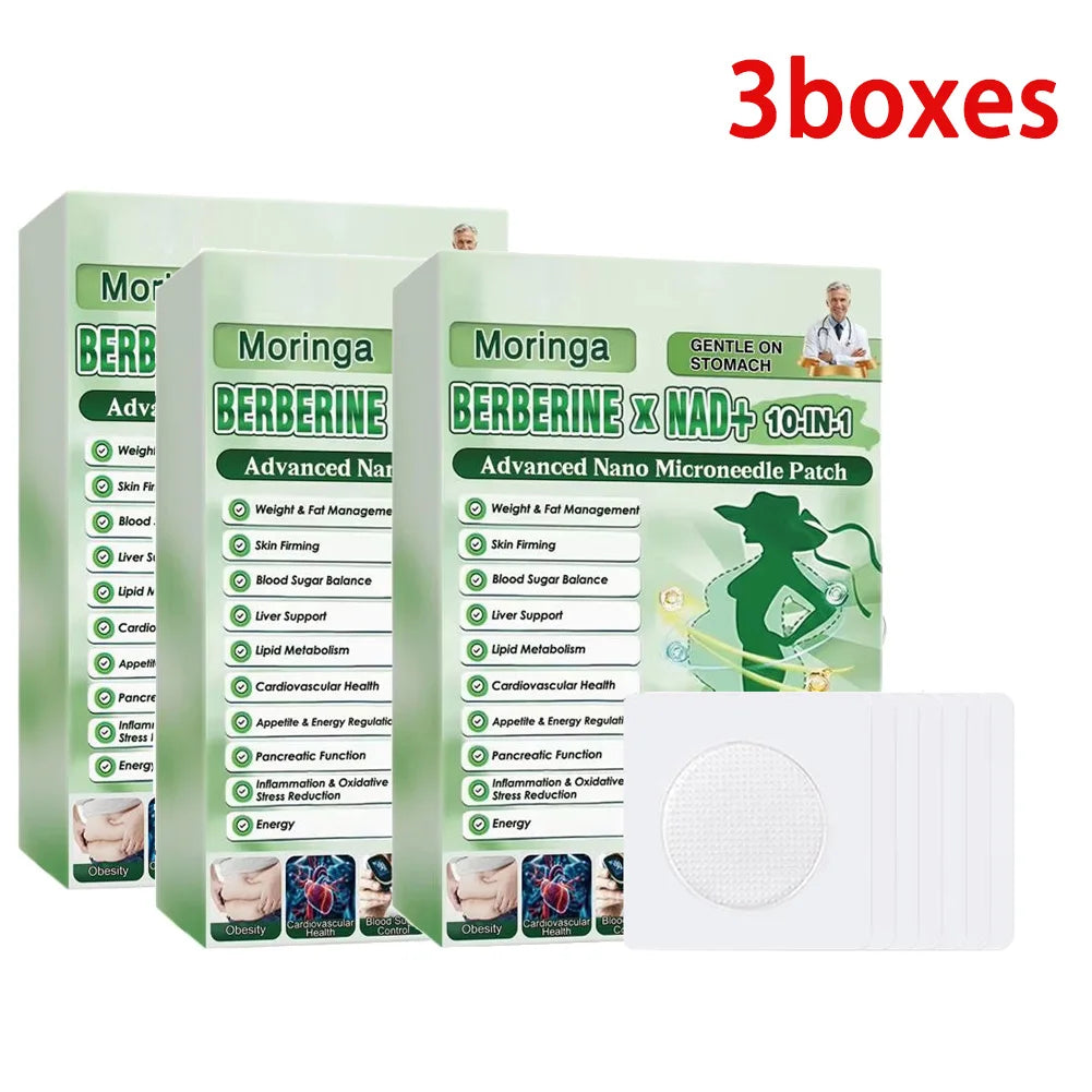 10-in-1 Nano Microneedle Patch – Firming & Moisturizing Skin Microneedle Skin Patch Oasis Select B 3Boxes