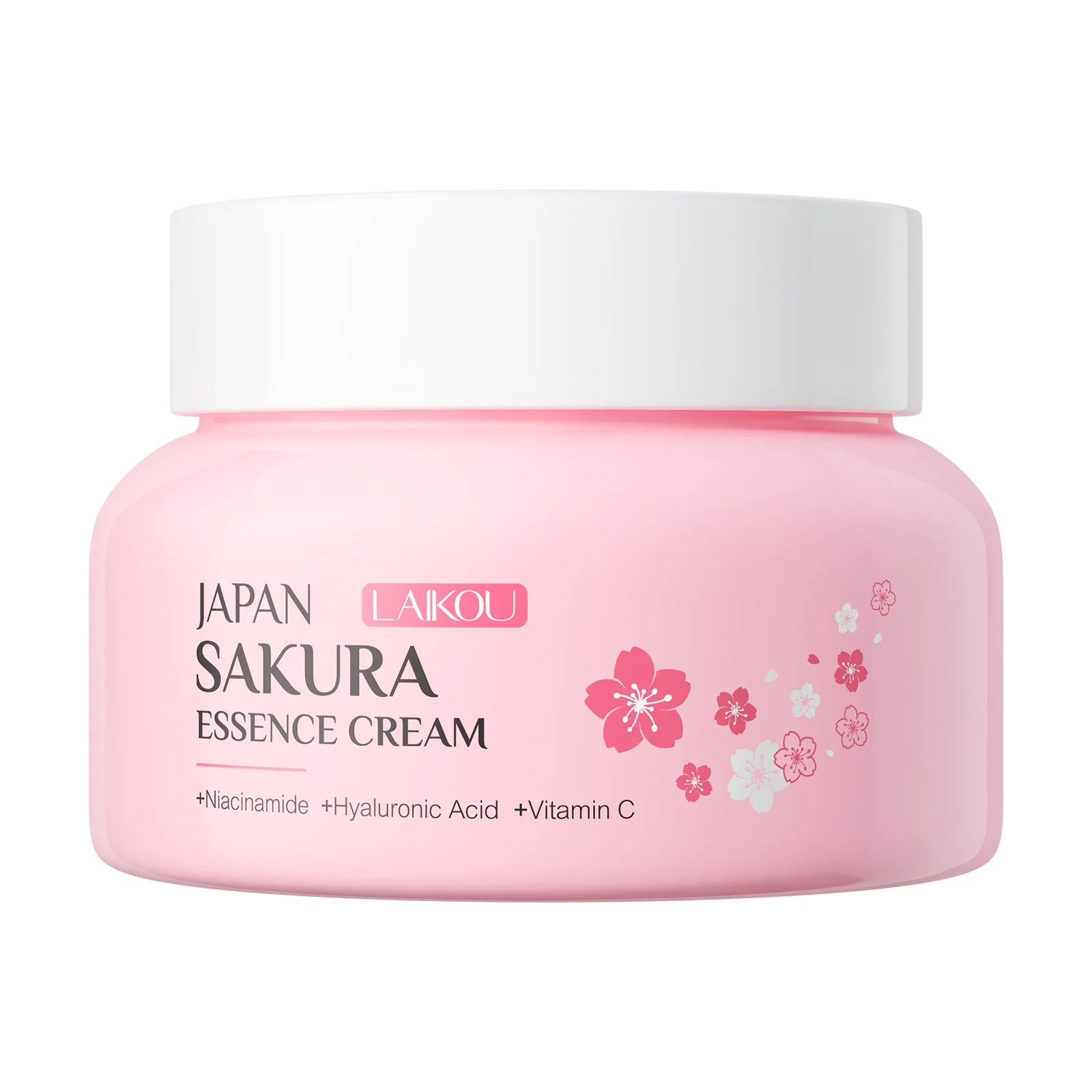 LAIKOU Sakura Essence Face Cream 60g - Moisturizing Repair Hydrating Cream, Gentle Nourishing Non-Greasy Lotion for Dry Skin Oasis Select 60g