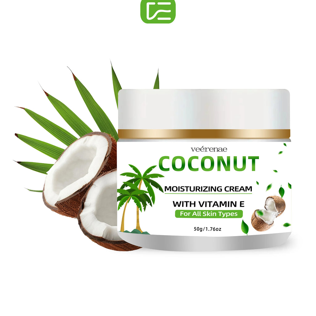 Vérenae Coconut Cream – Hydrating Firming Face Moisturizer