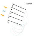 5Pcs Model Railway Lights Lattice Mast Light 6060 Track H0 Kit Platform Light LED 3V 20MA Home Decor Oasis Select Default Title