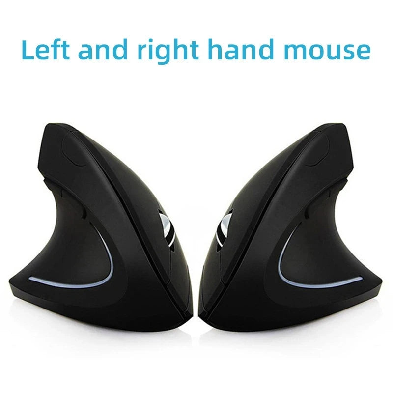 AyeBeau Vertical Ergonomic Wireless Bluetooth Mouse – 6 Button