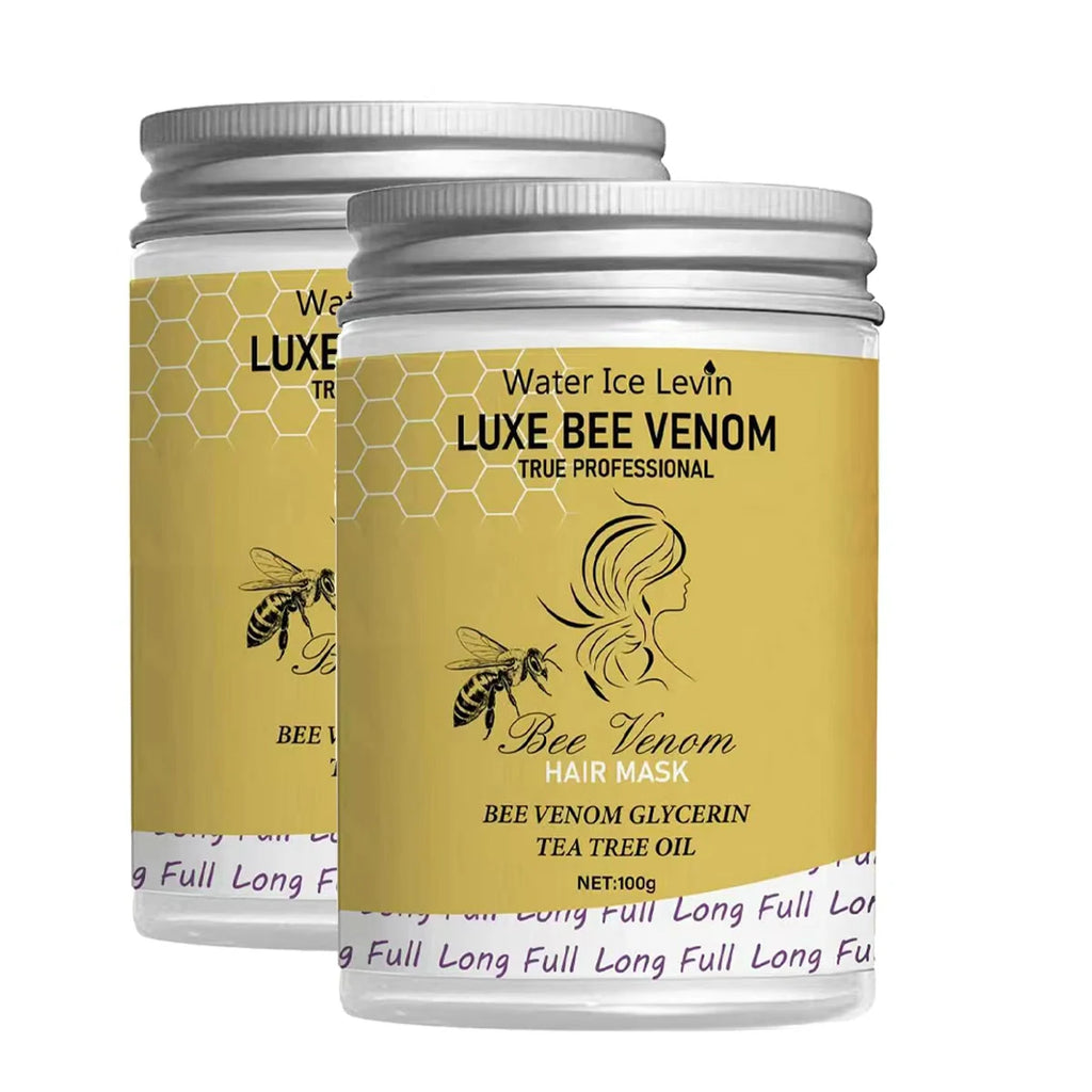 Bee Venom Hair Mask – Tea Tree, Vitamin E & C Treatment Deep Conditioning Mask Oasis Select Damage Repaired