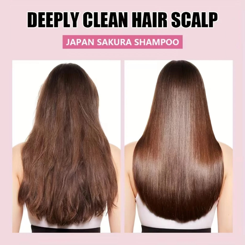 Sakura Shampoo – Collagen, Keratin, Argan Oil & Shea Butter Nourishing Shampoo Oasis Select