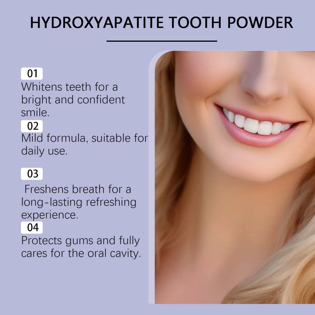 Whitening Tooth Powder Improve Plaque Stain Tartar Removal Deep Cleaning Oral Reduce Bad Breath Lasting Fresh Tooth Care Product Oasis Select
