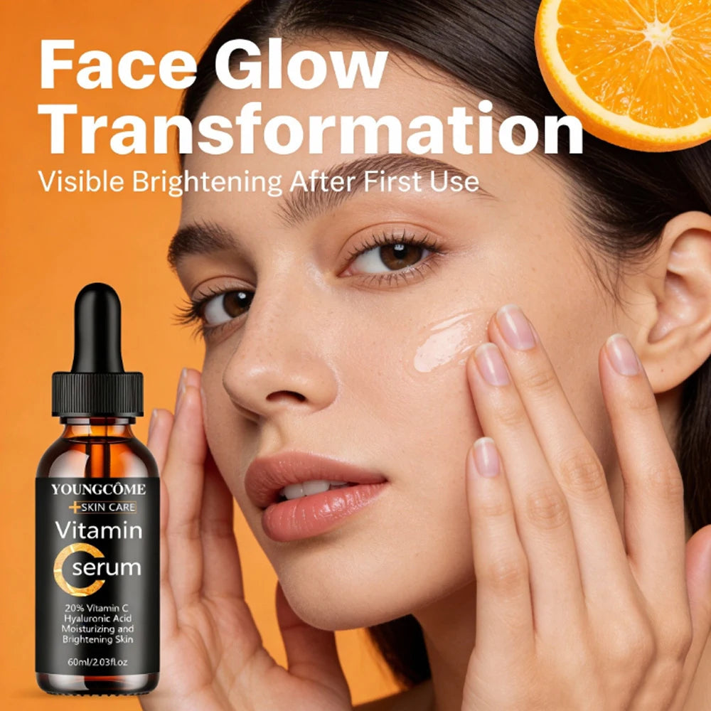 Vitamin C Serum with Hyaluronic Acid – Glow & Firm Skin