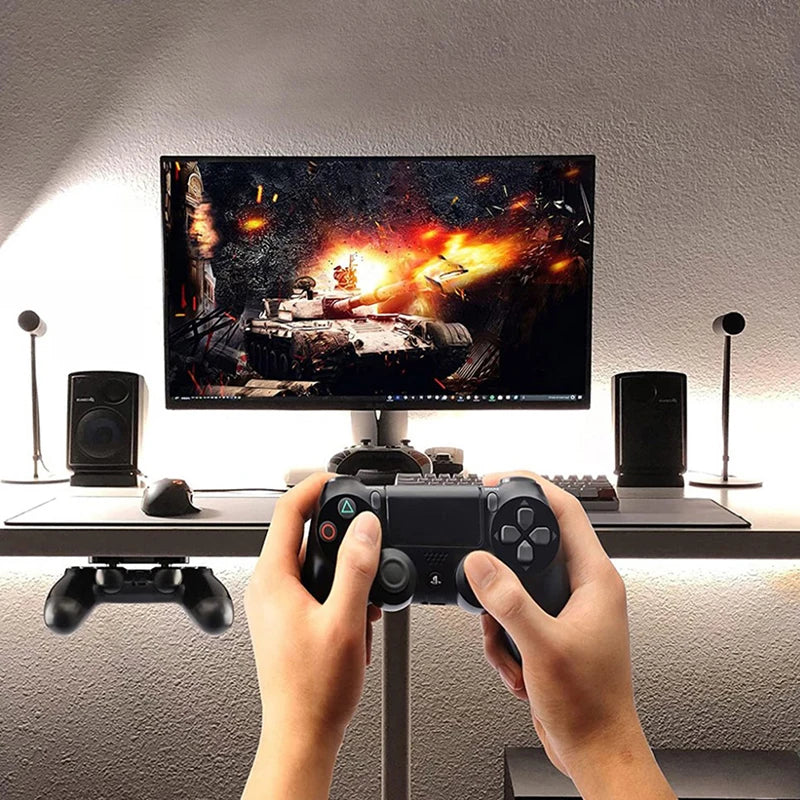 1 Pcs Portable Game Controller Hanging Storage Rack Handle Gamepad Bracket Console Holder Stand For Ps5/ps4 Game Accessories Oasis Select