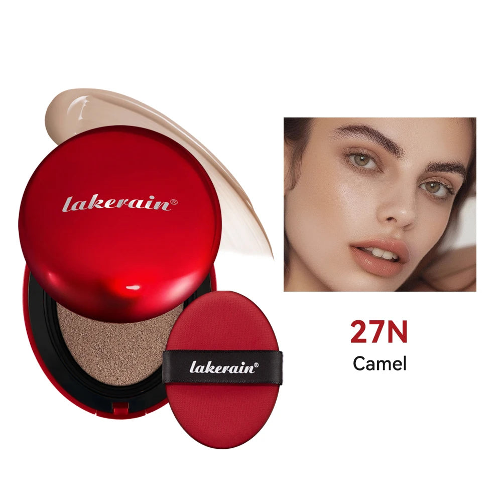 72 Hours Long-lasting Super Fit Cushion Foundation Full Coverage Waterproof Long-lasting Concealer 9 Colors Makeup Semi-Matte Oasis Select 27N Option 1