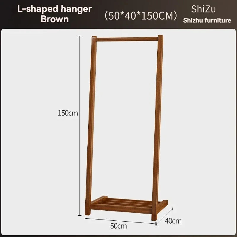 Clothes Hanger, Floor To Ceiling, Bedroom, Small Clothes Hanger, Simple Bedside, Indoor Household, Dormitory, Temporary Clothes Oasis Select 50-40-150cm