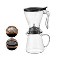 1Set Coffee Filter Soak Hand Brewing Coffee Set Smart Cup Filter Brewing Pot Coffee Maker Drinkwareespr Espresso Accessories Oasis Select Black-Cup