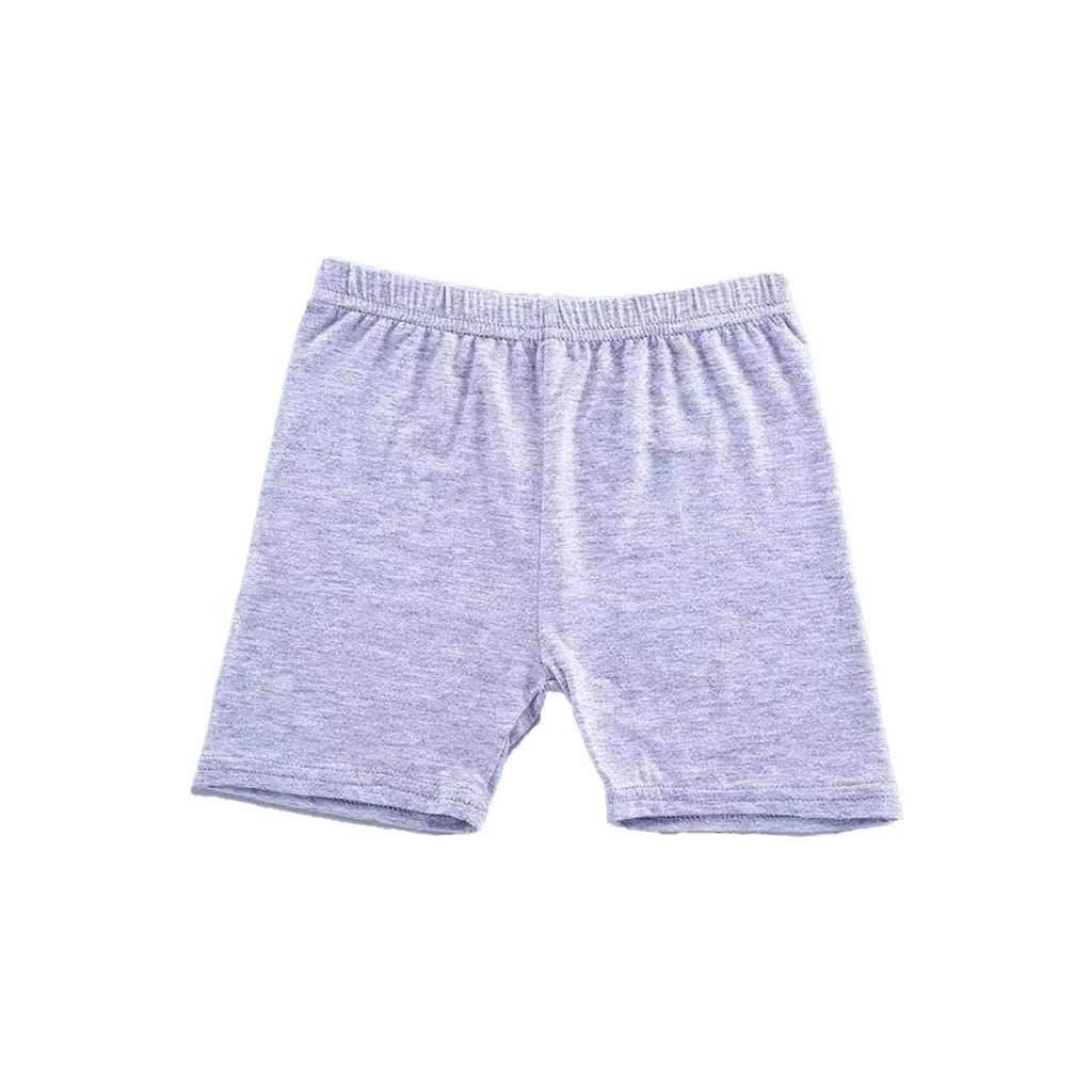 Girls Summer Safety Leggings Cycling Pants Children Anti-emptied Stretch Solid Color Mid-rise Yoga Dancing Shorts 1PC Oasis Select