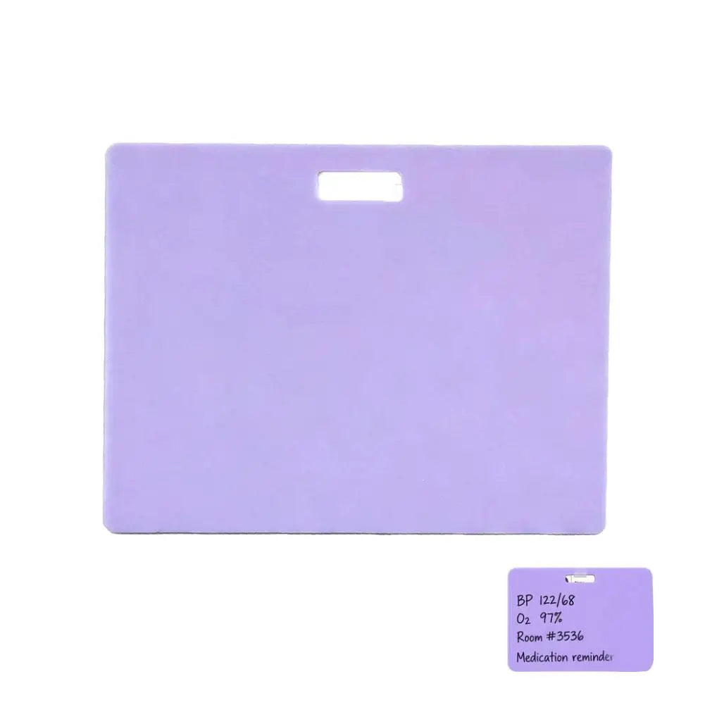 Reusable Dry Erase Nurse ID Badge Card – Wipeable Writing