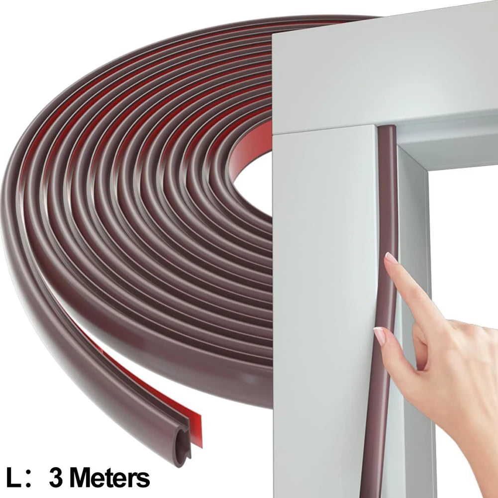 Black Window Insulation Noise Reduction Prevents Cold Air Residential And Commercial Use Secure And Tight Seal Home Insulation Oasis Select 3 meters Brown China Mainland