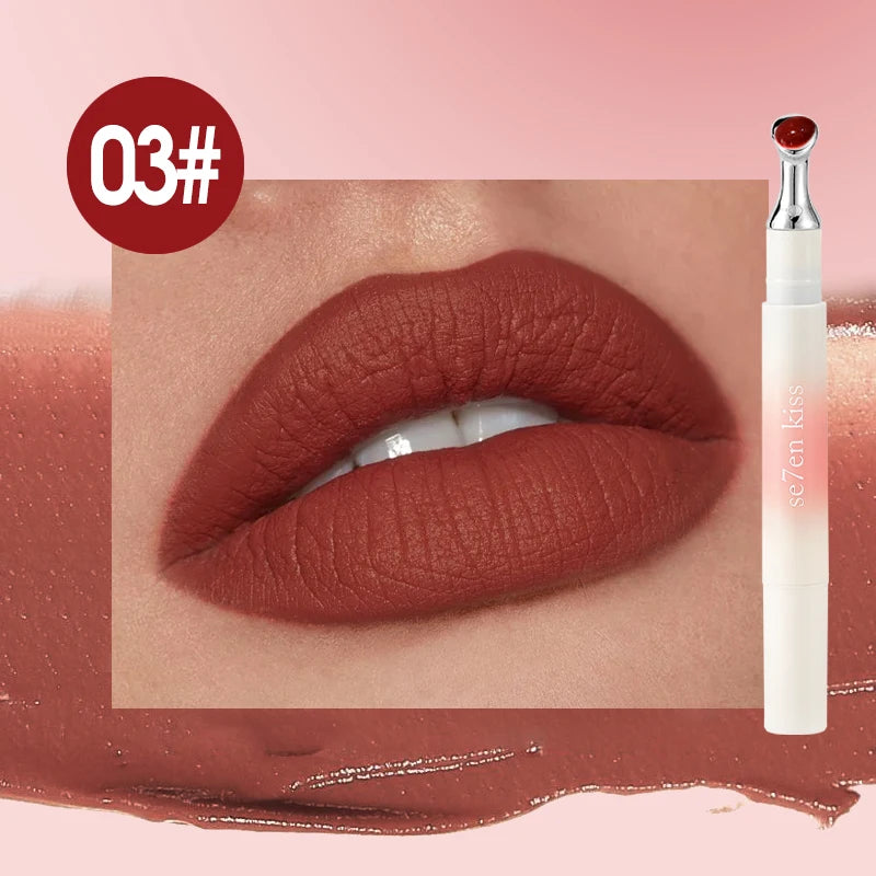 Se7en Kiss Velvet Matte Lip Glaze – Waterproof & Long-Lasting