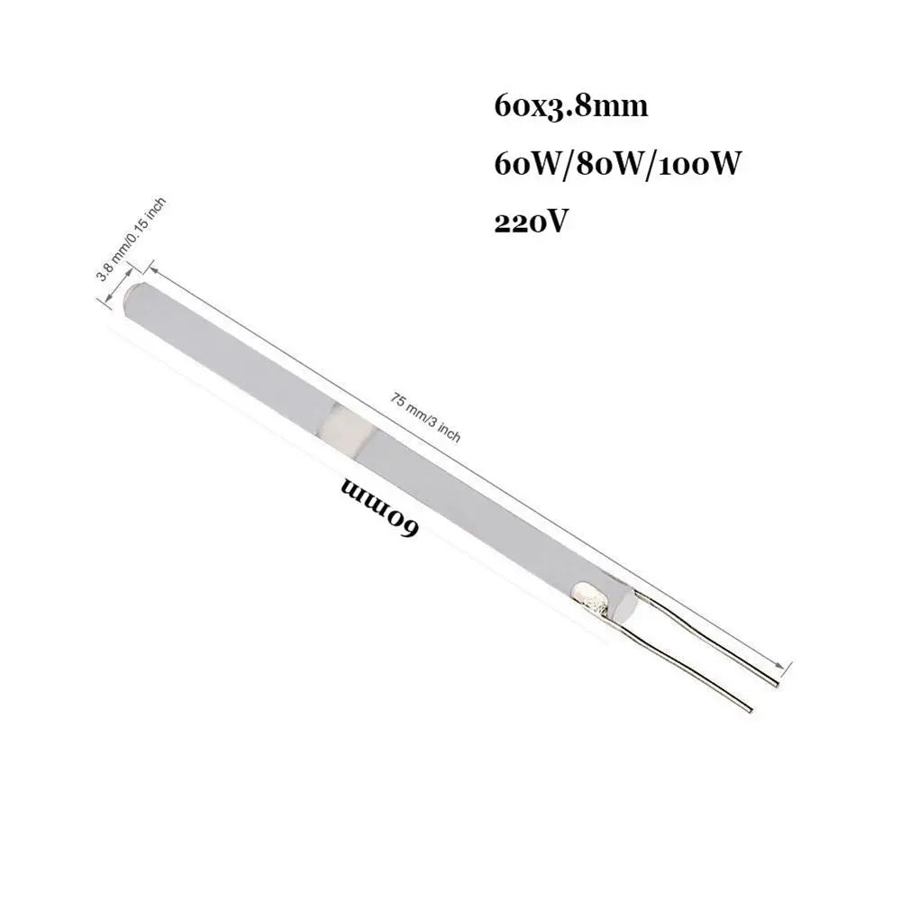 For 908 908S Solde Adjustable Temperature Electric Soldering Iron Heater 220V 60W/80W/100W Ceramic Internal Heating Element Oasis Select