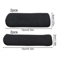 Motorcycle Handle Grip Covers Stretchable Cold Winter Motorcycle Riding Handlebar Grips Covers for Adventure Commuting Cruising Oasis Select Dark Gray