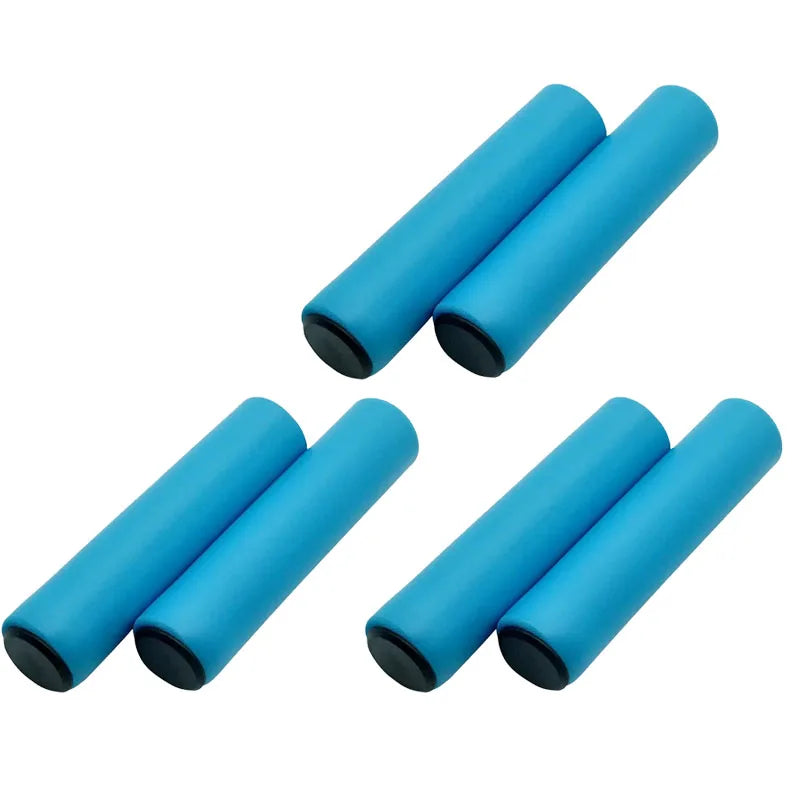 3 2 1Pairs Bicycle Grip Silicone Sponge Soft MTB Mountain Bike