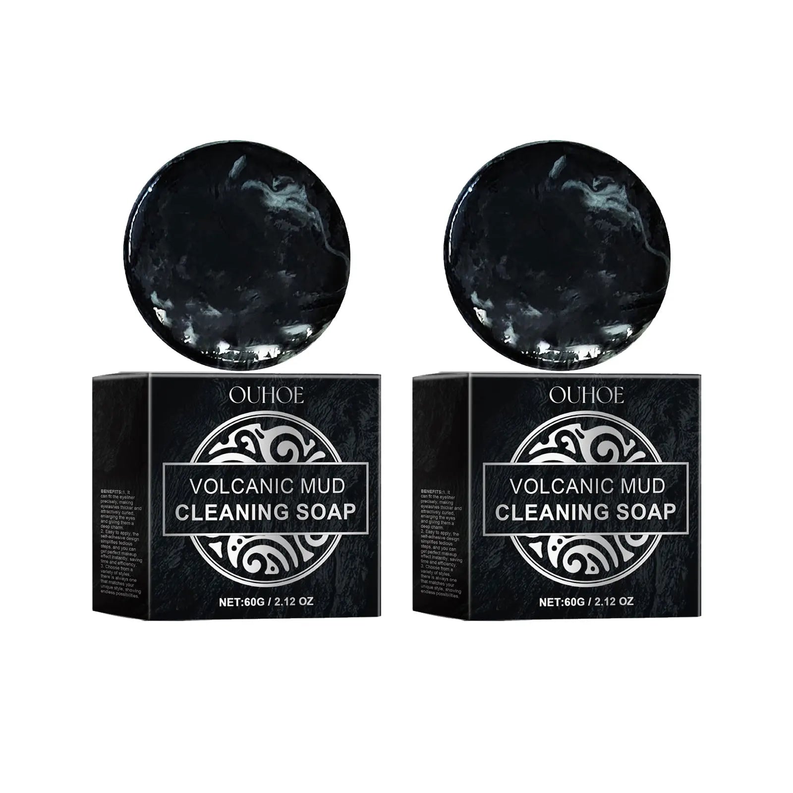 Volcanic Mud Soap – Oil Control, Deep Cleanse & Brightening