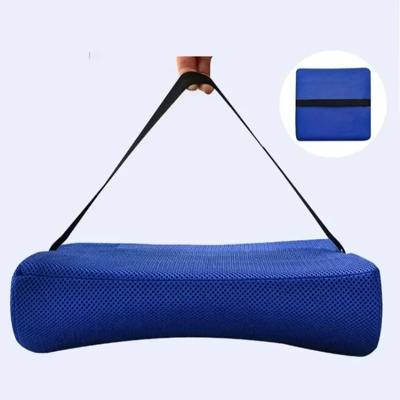 Office Seat Lumbar Support Memory Sponge Lumbar Cushion Slow Rebound Car Cushion Relieves Low Back Pain Breathable Lumbar Pillow Oasis Select