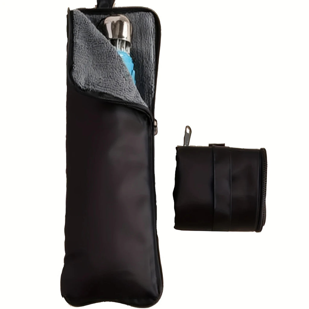 Microfiber Umbrella Storage Bag with Handle & Hanging Loop Umbrella Storage Bag Oasis Select black