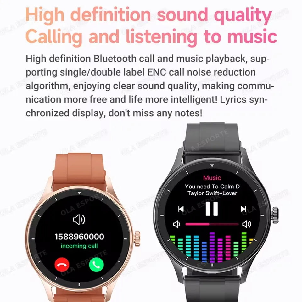 Ola Esporte Smart Watch – Heart Rate, Fitness & Bluetooth Calls