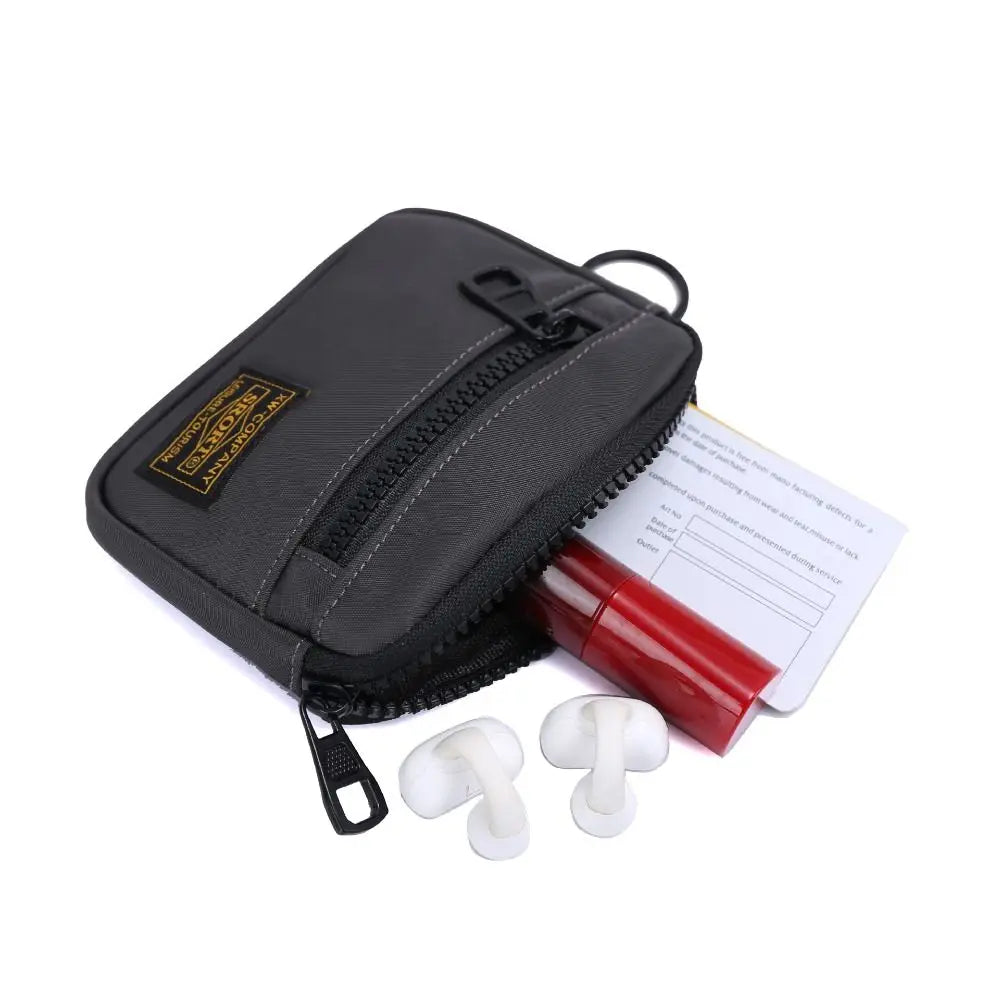 Fashion Canvas Coin Purse Card Holder Solid Color Storage Bag Zipper Earphone Bag Boy Oasis Select