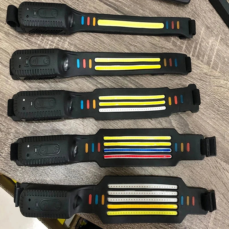 New Multimode LED COB Sensor Headlight Built-In Battery USB Rechargeable Waterproof Headlamp Outdoor Camping Fishing Lantern Oasis Select