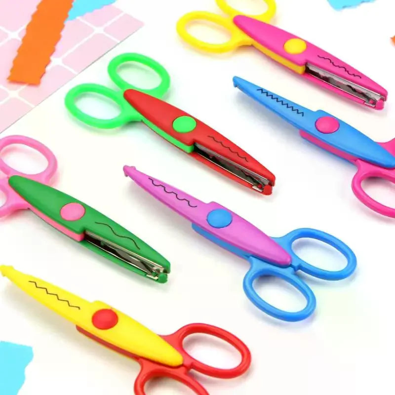 Wavy Lace Edge Scissors for Kids, Scrapbooking & Crafts