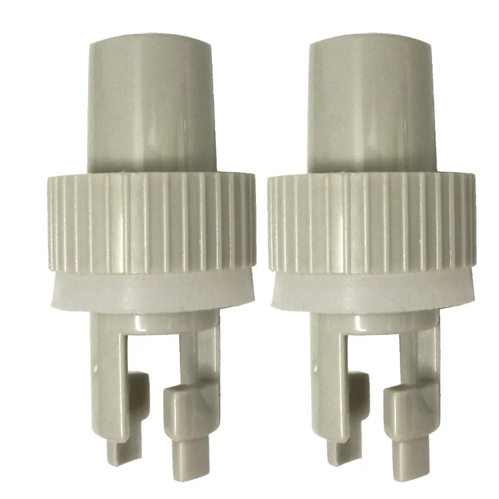 1PCS 2PCS Six-hole Inflatable PVC Boat Air Valve Rowing Boats Foot Pump Hose Adapter Oasis Select White2