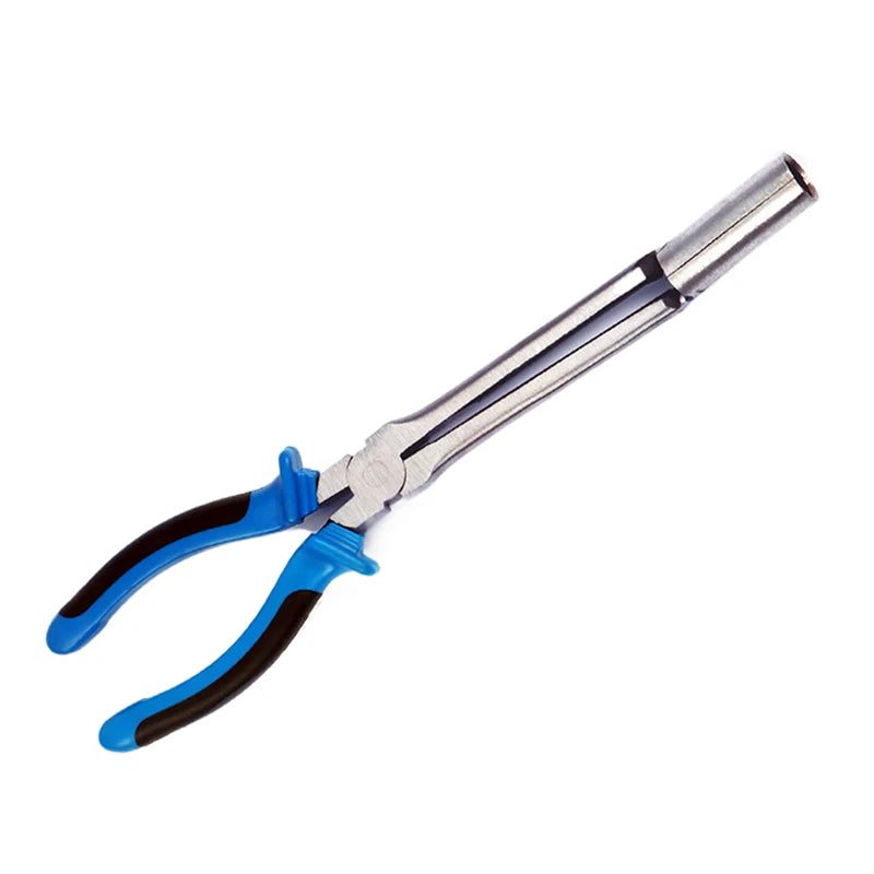 Car Spark Plug Pliers High Voltage Cylinder Cable Removal Tool Carbon Steel Car Spark Plug Wire Removal Pliers Tool For Car Oasis Select