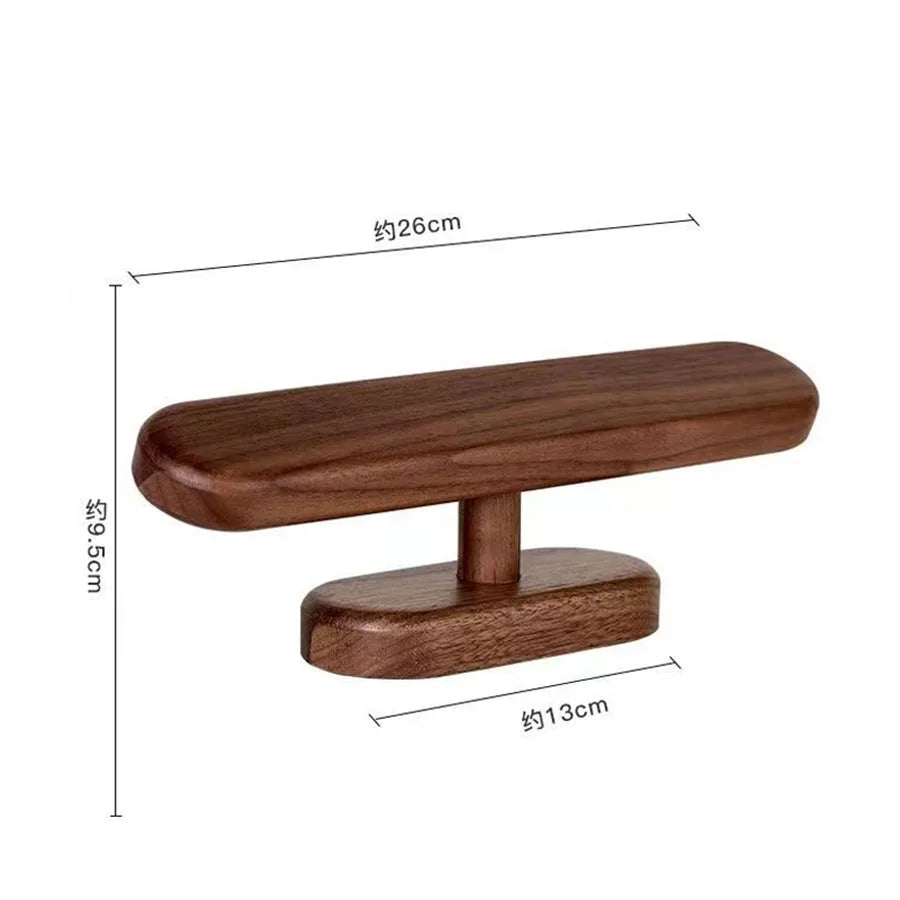 Walnut Watch Bracket Display Holder Jewelry Bracket Chain Anklets Hanger Stand Racks Organizer For Counter Shows Oasis Select small