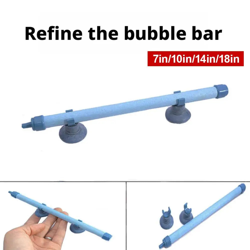Aquarium Bubble Bar Air Diffuser – Fish Tank Oxygenator 7–18"