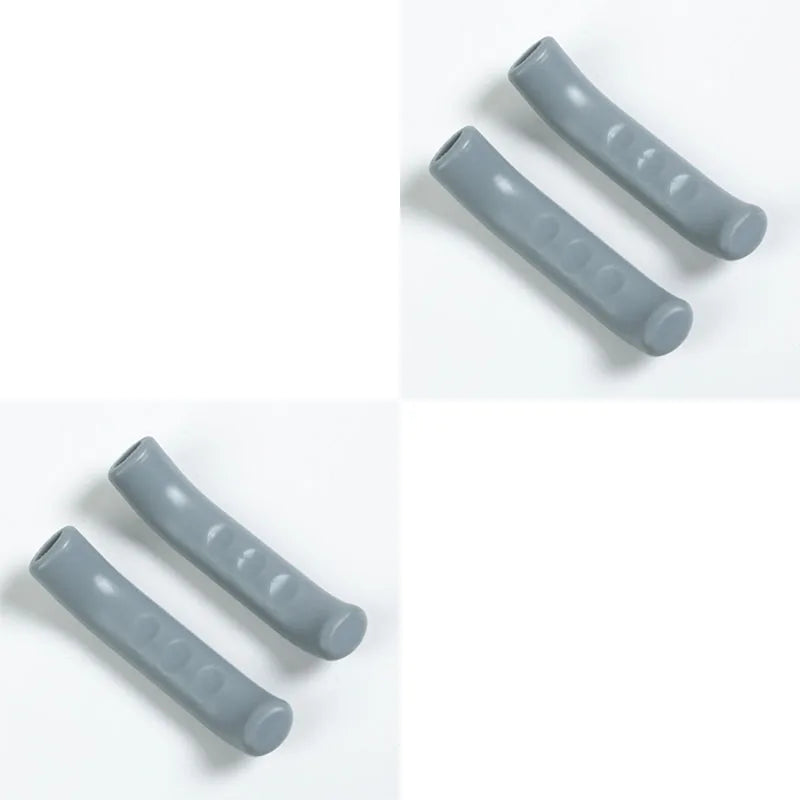 1/2Pair Bicycle Brake Handle Protection Cover Mountain Road Bike Brake Lever Protection Anti Slip Gel Sleeve Cycling Accessories Oasis Select 2pairs Grey