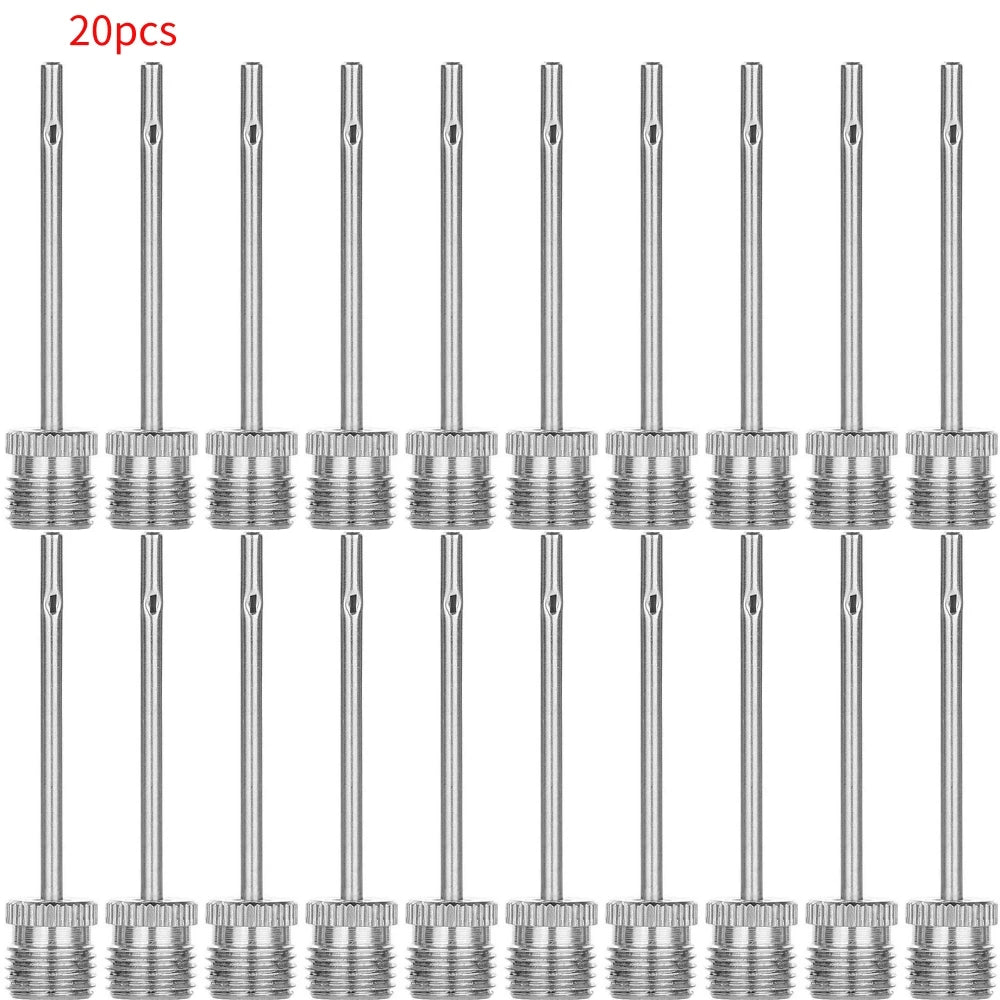 1-100Pcs Inflatable Needles Basketball Soccer Volleyball Inflatable Needles Balls Universal Needles Pump Accessories Oasis Select 20pcs