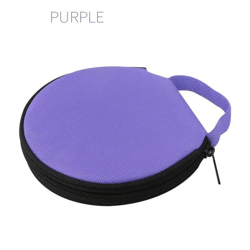 Round Oxford Cloth Zipper Storage Pouch – Travel & Home Organizer