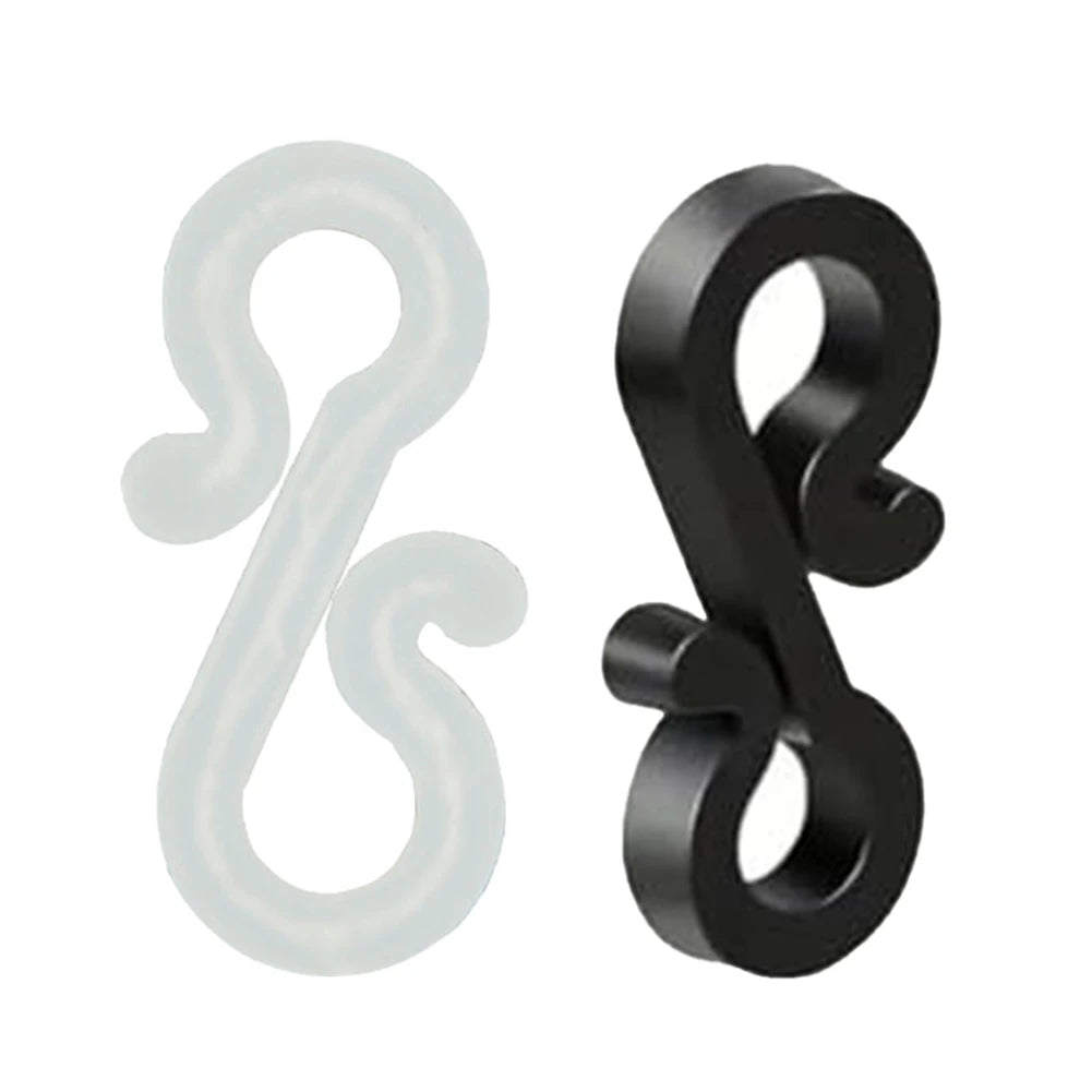 Mini Gutter Hooks Outdoor Light Clips Outdoor Space Holiday Decorations Reusable Secure Fixation Easy Installation Oasis Select
