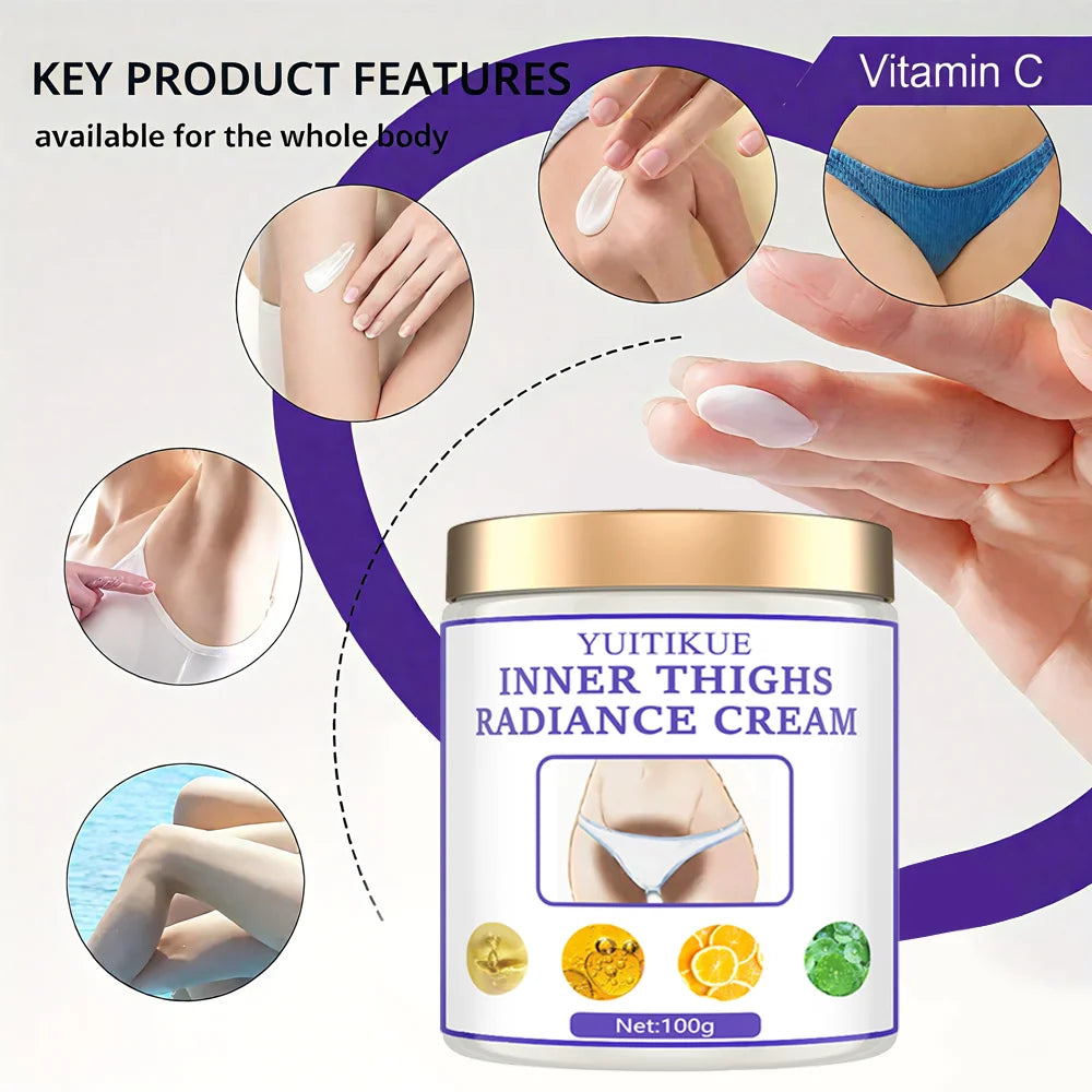 YUITIKUE Vitamin C Body Brightening Cream – Even Skin Tone 100g