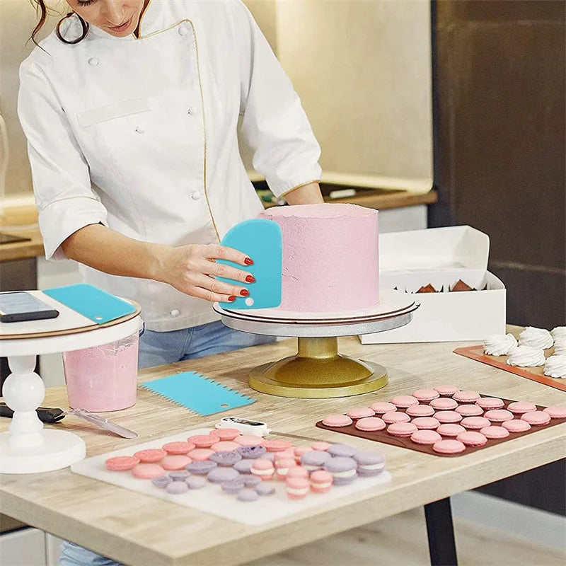 Cake Decorating Tool Set Silicone Pastry Bags DIY Cake Icing Piping Stainless Nozzle Reusable Cream Decorating Mouth Baking Tool Oasis Select