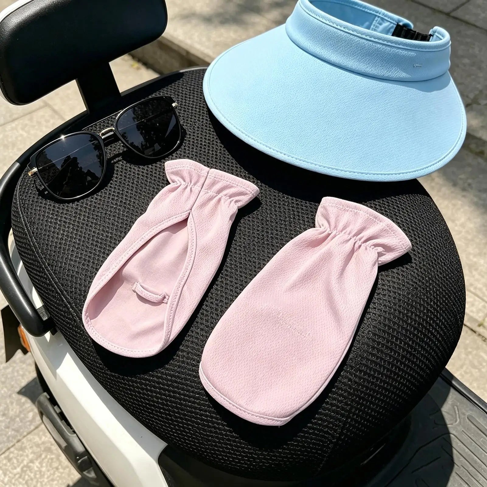 Sun Gloves UV Sun Protection Gloves Breathable Touchscreen Sunblock Gloves Non Slip Sun Gloves For Outdoor Cycling Driving Oasis Select