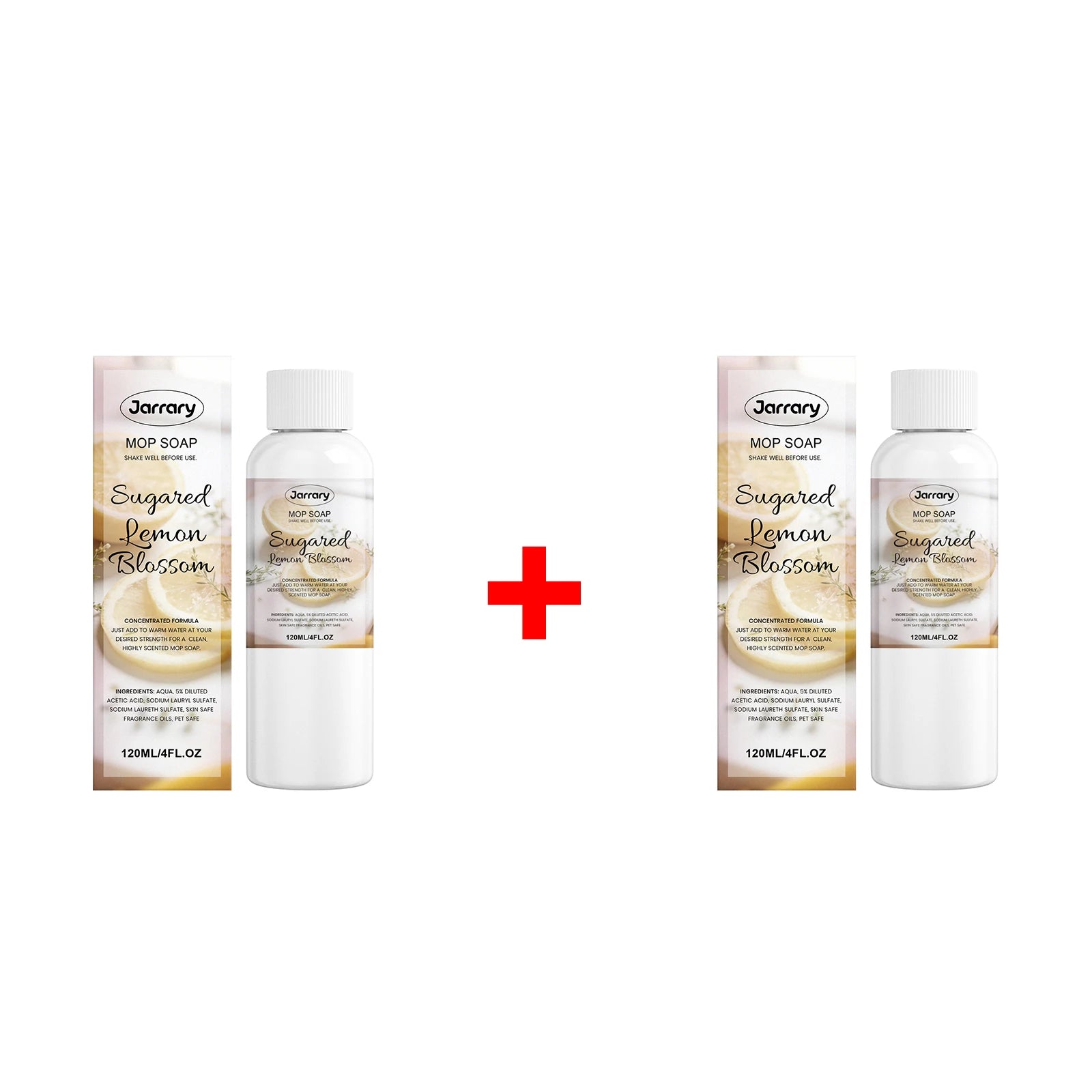 Mop Soap Floor Cleaner for Tile Hardwood and Laminate Cuts Grease and Grime Long-Lasting Fresh Scent Pet-Friendly Floor Cleaning Oasis Select 2pcs