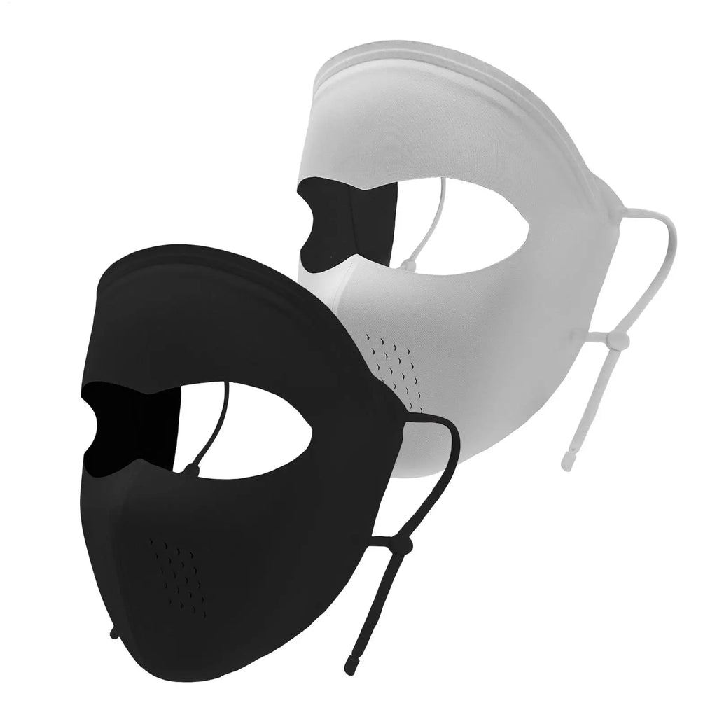 UV Protection Face Mask Sunscreen Full Face Sun Mask for Outdoor Running Cycling Breathable Cooling Sports Anti-UV Facemask Oasis Select